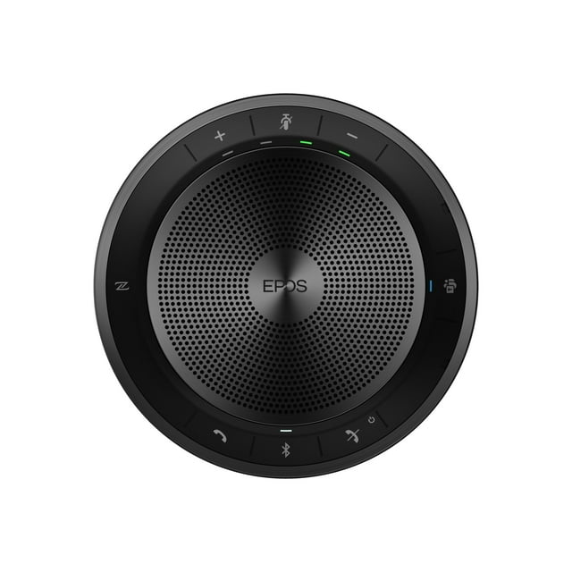 EPOS EXPAND 40T - Haut-Parleur Intelligent - Bluetooth - Sans Fil, Filaire - NFC - USB-C - Noir, Gris - Certifié pour Microsoft Teams