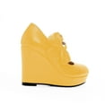 thumbnail image 2 of Bow Platform High Heel Wedges, 2 of 5