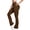 Brown, variant on Casual Yoga Pants Women High Waist Wide Leg With No Uncomfortable Lines And Slight Flare With Pockets Yoga Pants
