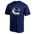 thumbnail image 2 of Men's Navy Vancouver Canucks Splatter Logo T-Shirt, 2 of 3
