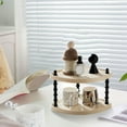 thumbnail image 3 of WRKEKC Clearance Cream-Colored Multi-Layer Storage Shelf – Decorative Organizer for Books, Cosmetics, or Home Accessories, 3 of 6