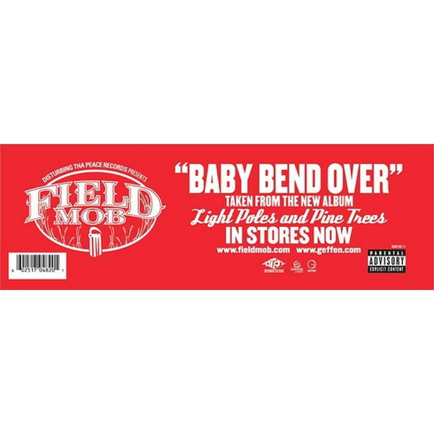 Field Mob Baby Bend Over (X3) Vinyl