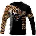 thumbnail image 3 of Sudadera con capucha con estampado 3D de camuflaje de cazador de animales para hombre, camisa tipo pulóver de sección fina de moda Harajuku para exteriores de primavera y otoño, 3 of 5