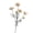 Champagne, variant on OIUR Artificial Cosmos Flowers, Long Stem Faux Fake Cosmos Flowers, Realistic Faux Flowers for Dining Table Centerpieces, Wedding Arrangement, Photography Props