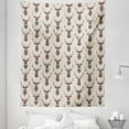 thumbnail image 1 of Deer Tapestry, Ornamental Geometric Inspired Deer Silhouettes Cherokee Motifs Arrows Triangles, Fabric Wall Hanging Decor for Bedroom Living Room Dorm, 5 Sizes, Multicolor, by Ambesonne, 1 of 1