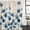 Blue Beige, variant on Navy Blue Floral Shower Curtain Set - 72" x 78" Washable Bathtub Curtain with 12 Hooks, Spring Flowers Butterflies Wooden Waterproof Fabric Stall Shower Curtains for Bathroom/Bathtub Décor