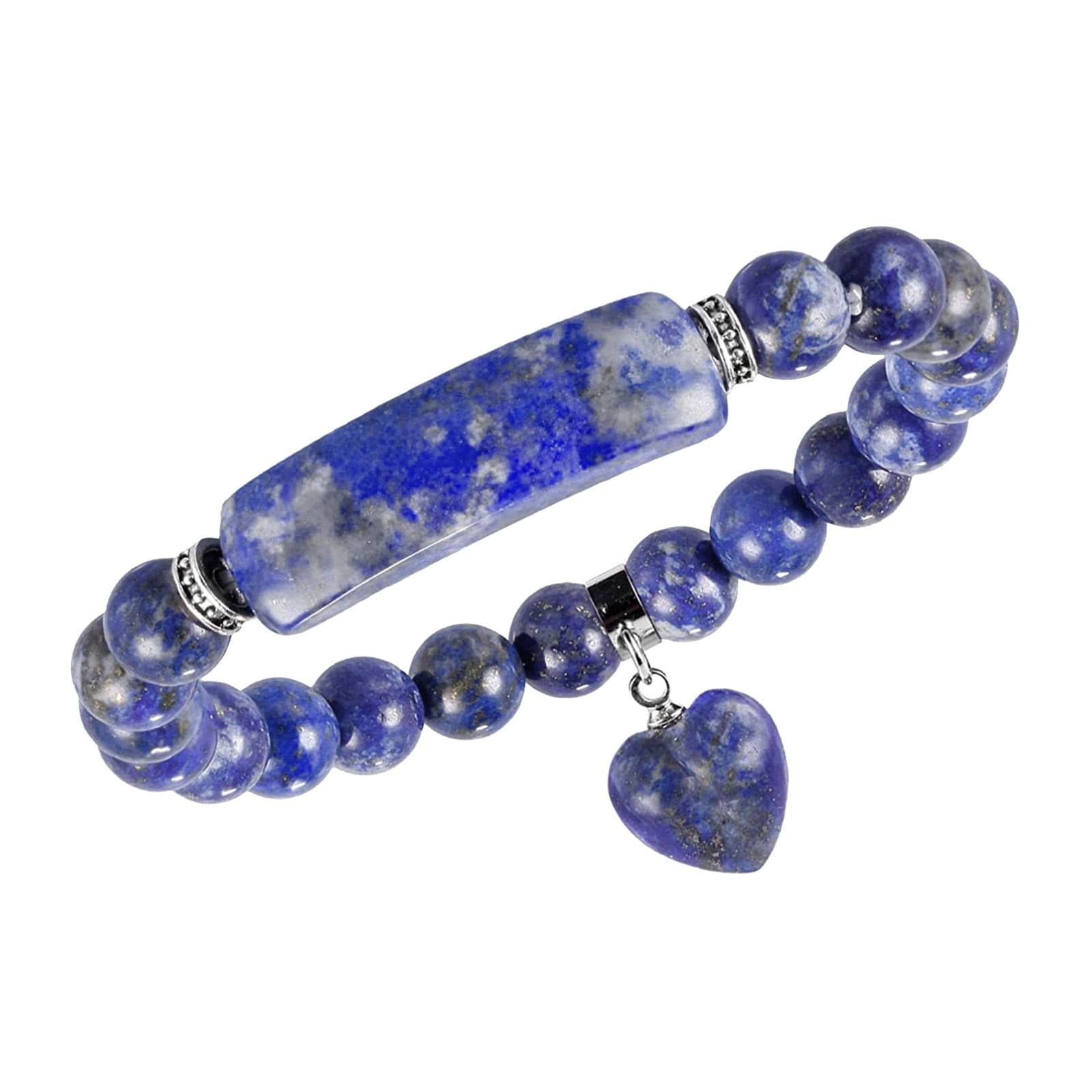 Lapis Lazuli AAA Bracelet Natural Beads 8mm for Reiki Crystal Healing Stone 