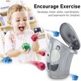 thumbnail image 3 of Goal Hoop Toy, Movable Grey Indoor Basketball Hoop Set  For Kids For Party, 3 of 8