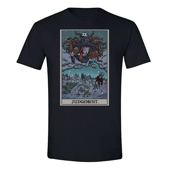 The Ghoulish Garb Judgement Tarot Card Shirt Terror Tarot Edition Small