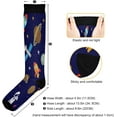 thumbnail image 3 of FREEAMG 1 Pairs Space Compression Socks for Women Men Knee High Stocking for Running,Athletic,Medical, 3 of 7