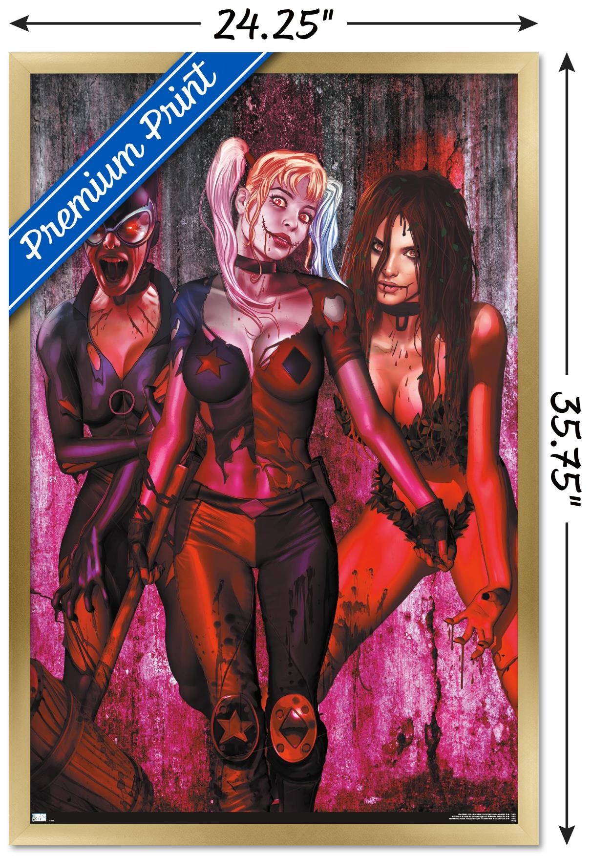 DC Comics - Harley Quinn - DCeased #1 Variant Wall Poster, 22.375