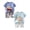 B-Red & Khaki (4PC), variant on mgoYE Toddler Newborn Baby Boy Outfit Girl Clothes 4 Piece Graphic Summer T-shirts and Shorts Set for 3 6 12 18 24 Months 3T 4T 5T 6T 7T 8T Size 3-6 Months