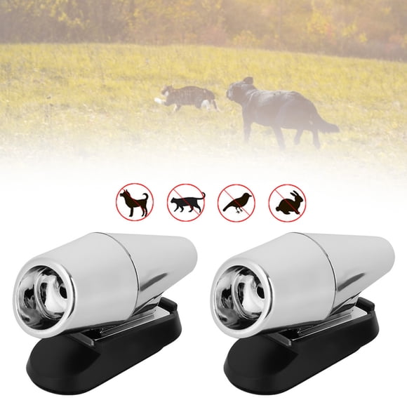 Repelente de animales NikouMX 2 uds coche automotriz negro Plata