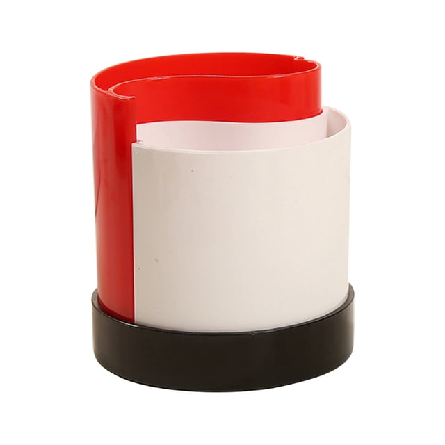 pdqouc Plastic Pen Holder Creative Separation Pen Holder Desktop Decoration Simple Pen Holder Stationery Storage for Pencil/Rubber/Binder Clips/Paperclips/Memo Notes/Stationery/Office Suplise