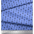 thumbnail image 2 of Soimoi Blue Cotton Duck Fabric Arrows Arrow Print Fabric by the Yard 42 Inch Wide, 2 of 3