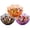 3 Candy Bowls, variant on Joyfy 5 Pcs Halloween Candy Bowl,Spider Web Candy Basket Tableware Decorations for Table Desk Haunted House Trick Or Treat Party Supplies Favors