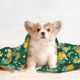 thumbnail image 4 of Pofeuu Tropical Fruit Print Puppy Blanket,Dog Blankets,Pet Blanket Cozy Cat Blankets for Indoor Cats, Fuzzy Pet Blanket for Kitten Doggy Dog Blankets-Medium, 4 of 8