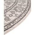 thumbnail image 5 of Unique Loom Eco Traditional Collection Area Rug - Coherance (7' Round Ivory/Gray), 5 of 6