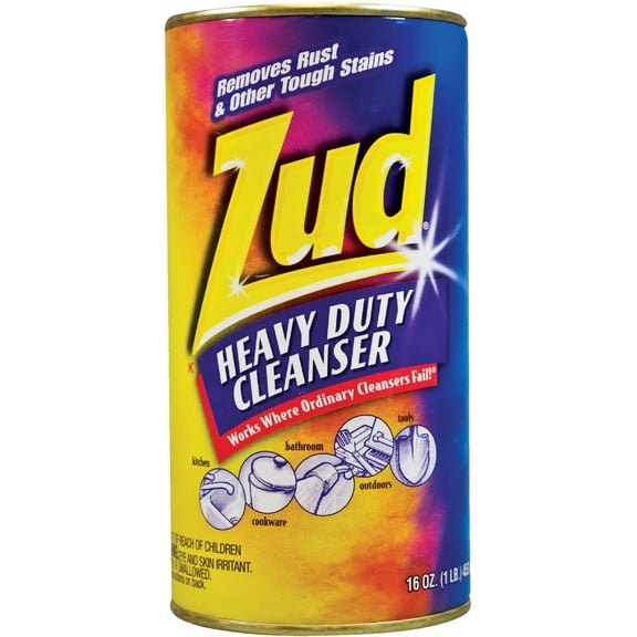 Malco Zud Heavy Duty Cleanser Powder - Concentrate, Rust Remover - 16 Oz