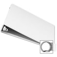 thumbnail image 2 of SKILCRAFT, NSN5107492, Round Ring Heavy-duty Binder, 1 Each, White, 2 of 2