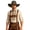 Z26-Army Green, variant on Shapeable Wide Brim Felt Cowboy Hat Cattleman Western Hat for Cowboys Cowgirls Classic Rodeo Country Concert Daily
