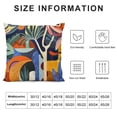 thumbnail image 5 of Nawypu  Abstract Art Mid Century Modern Throw Pillow Covers Colorful Boho Aesthetic Floral Geometric Minimalist Pillow Covers for Couch Outdoor Decor, 5 of 5