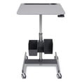 thumbnail image 2 of LearnFit SE, Sit-Stand Desk, Medium Grey, 2 of 2