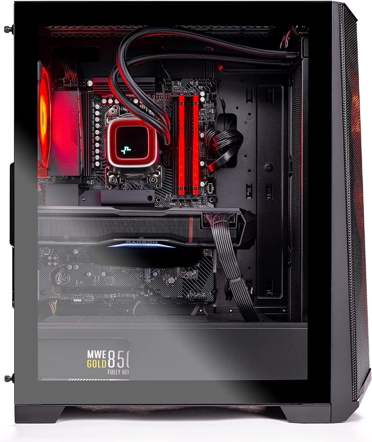 Skytech Chronos Gaming PC Desktop, INTEL Core i7 13700K, NVIDIA Geforce RTX 4070, 1TB SSD, 32GB RAM, AIO Liquid Cooling, Windows 11
