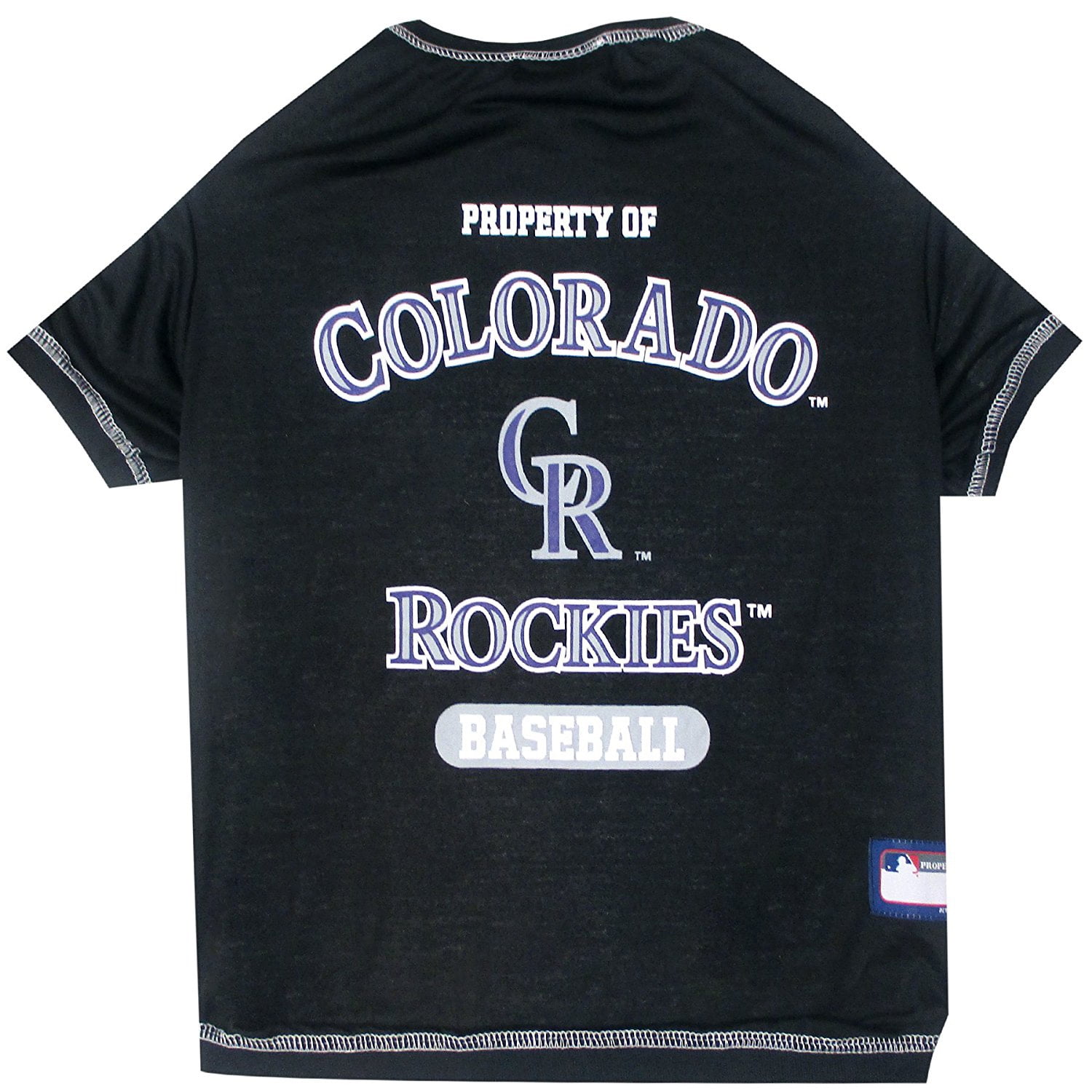 Colorado Rockies Pet T-Shirt