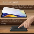 thumbnail image 4 of [2-Pack] Screen Protector Compatible for Samsung Galaxy A20 Tempered Glass, 9H Hardness, Easy to Install, Case, 4 of 5
