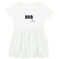 thumbnail image 3 of Inktastic Easter Brb Jesus Girls Toddler Dress, 3 of 5