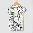 thumbnail image 4 of Pochacco Baby Boy Girl Romper Short Sleeve Cotton Bodysuit Outfits Jumpsuit Summer One Piece Clothes, 4 of 8