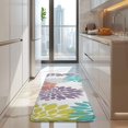 thumbnail image 4 of Yellow Floral and Petal Pattern Kitchen Rug Mat,Kitchen Runner Rugs Non Skid Washable,Decorative Kitchen Floor Mats for Kitchen,Sink,Laundry,17"x47.2", 4 of 7
