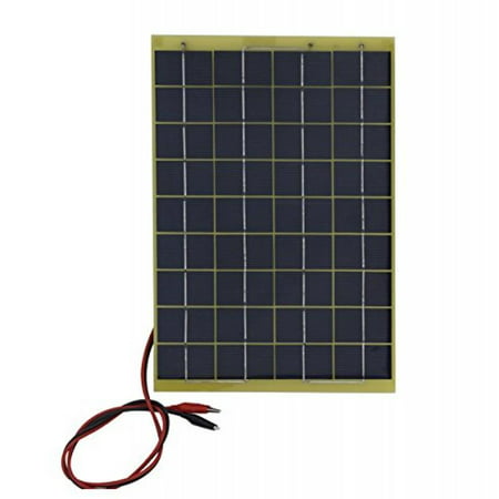 ECO-WORTHY 10 Watts 12 Volts Epoxy Solar Panel Module 12V Battery Charger