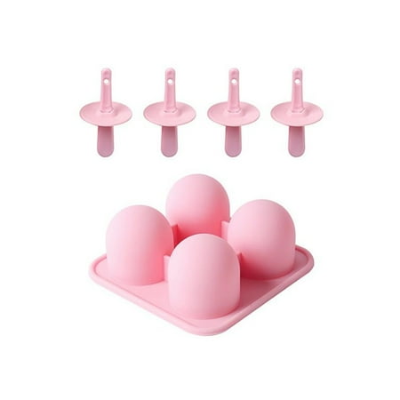 

Kitchen Decor and Supplies Handmade Diy Silicone Ice Cream Mold Making Ice Box Popsicle Mold