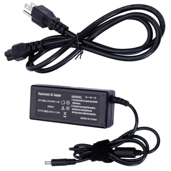 AC Adapter Charger for Dell Inspiron I5558-2147BLK, I5558-2143BLK