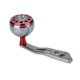 thumbnail image 2 of Mango de metal duradero Sincero para carrete de pesca Baitcast redondo rojo 1 ud, 2 of 10