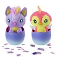 thumbnail image 2 of Hatchimals Hatchtopia Life 2-Pack, 2-inch Tall Plush Hatchimals with Interactive Game, for Ages 5 and up (Styles May Vary), 2 of 8