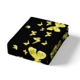 thumbnail image 4 of Erosebridal Housse de Couette à Imprimé Léopard Doré Grand Lit, Ensembles de Literie Chic Papillon Format Grand Lit pour Filles, Réversible 3 Pcs, (Sans Couette), 4 of 6
