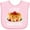 AD-Pink, variant on Inktastic I Love Pancakes with Cute Stack of Pancakes Boys or Girls Baby Bib