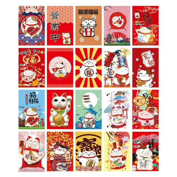 Bandera decorativa, banderines, pancarta de Izakaya, adorno colgante, bandera decorativa Gato de la fortuna de 5 m G