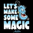 thumbnail image 2 of Men's Aladdin Genie Let's Make Some Magic Graphic Tee Black 4X Large, 2 of 3