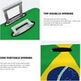 thumbnail image 4 of N/A Luggage Cover 3D Printed Washable Travel Cover for Luggage 18-32 Inch Brazil Flag, 4 of 7