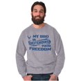 thumbnail image 5 of US Air Force My Bro Defending Freedom Sweatshirt for Men or Women Brisco Brands M, 5 of 6