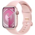 thumbnail image 1 of Correa Compatible con Apple Watch 38mm 40mm 41mm 42mm 44mm 45mm 46mm 49mm, Correas Silicona Suave Resistente Al Agua para Apple Watch SE Ultra 3/2/1 y iWatch Series 11 10 9 8 7 6 5 4 3 2 1, 1 of 23