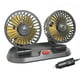 thumbnail image 1 of Scienceny Ventilador de salpicadero de doble cabezal para coche, plegable, ajustable, Universal, para verano, ventiladores de refrigeración para Kits de molduras para tableros de automóviles 12V, 1 of 6