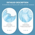 thumbnail image 4 of 100pcs Disposable Bouffant Caps Hair Head Cover Net for Hospital Labs Food Service, 4 of 6