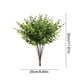 thumbnail image 3 of Juego de 12 ramas y hojas de eucalipto verde artificial para decoración del hogar, bodas y arreglos florales., 3 of 7