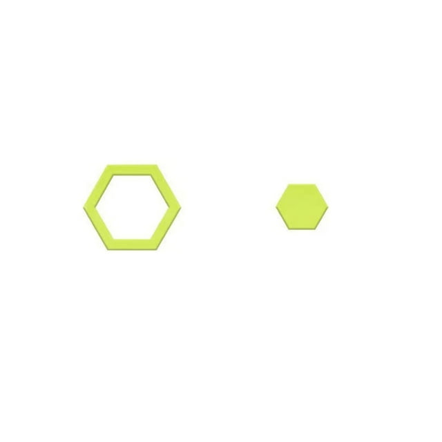 Agiferg Gorgeous Hexagons Quilt Sewing Template