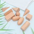 thumbnail image 5 of EIMELI 11 Pcs Geometric Solids Wooden Montessori Toys Math Games Toys Blocks Math Manipulatives Geometry Set Geo Blocks with Tote for Kids Preschool Learning, 5 of 5
